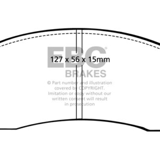 DP289 EBC Ultimax Front Pads Caliper-Akebono ASIA MOTORS