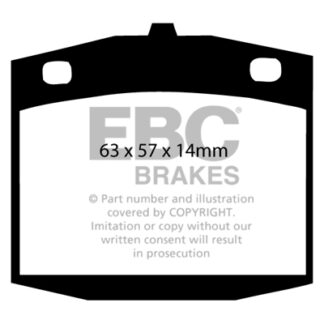 DP286 EBC Ultimax Front Pads Caliper-Sumitomo DATSUN