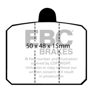 DP275 EBC Ultimax Front Pads Caliper-Dunlop SKODA