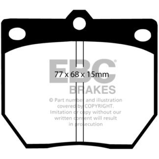 DP273 EBC Ultimax Front Pads Caliper-Sumitomo DATSUN