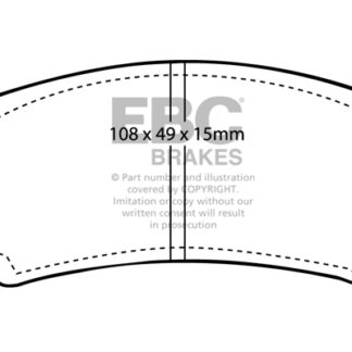 DP269 EBC Ultimax Front Pads Caliper-Bendix ALPINE