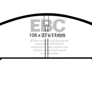 DP265 EBC Ultimax Rear Pads Caliper-NA MAZDA