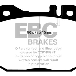 DP261 EBC Ultimax Front Pads Caliper-ATE MERCEDES-BENZ