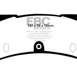 DP252 EBC Ultimax Front Pads Caliper-Bendix PEUGEOT COMMERCIAL