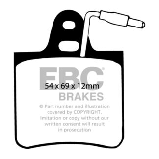 DP245 EBC Ultimax Rear Pads Caliper-NA CITROEN