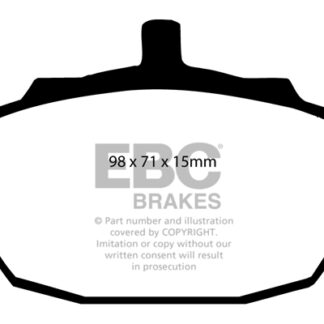 DP243 EBC Ultimax Front Pads Caliper-Lockheed AUSTIN