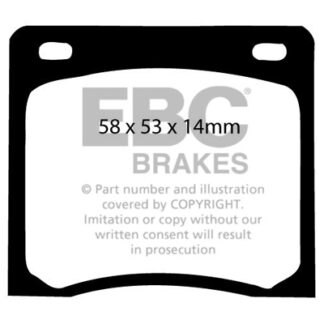 DP237 EBC Ultimax Front Pads Caliper-Sumitomo HONDA