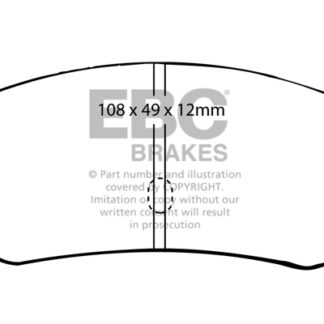 DP231 EBC Ultimax Rear Pads Caliper-Bendix LANCIA