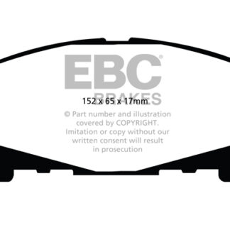 DP1999 EBC Ultimax Front Pads Caliper-Akebono HONDA