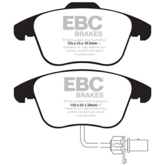 DP1998 EBC Ultimax Front Pads Caliper-ATE AUDI