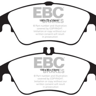 DP1991 EBC Ultimax Front Pads Caliper-TRW MERCEDES-BENZ