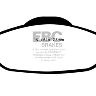 DP1978 EBC Ultimax Front Pads Caliper-Bosch PEUGEOT