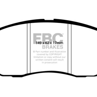 DP1975 EBC Ultimax Front Pads Caliper-NA CHEVROLET