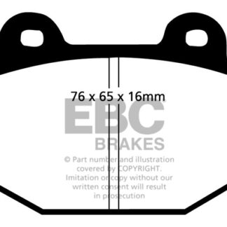 DP197 EBC Ultimax Front Pads Caliper-ATE BMW