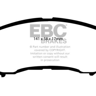 DP1954 EBC Ultimax Front Pads Caliper-NA NISSAN