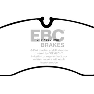 DP1928 EBC Ultimax Front Pads Caliper-Brembo MERCEDES-BENZ COMMERCIAL