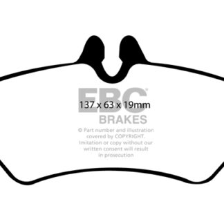 DP1927 EBC Ultimax Rear Pads Caliper-Brembo MERCEDES-BENZ COMMERCIAL