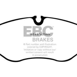 DP1926 EBC Ultimax Front Pads Caliper-Brembo MERCEDES-BENZ