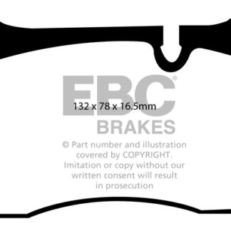DP1922 EBC Ultimax Front Pads Caliper-Brembo LAND ROVER