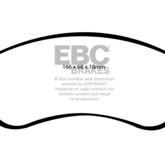 DP1917 EBC Ultimax Front Pads Caliper-Bosch FORD COMMERCIAL