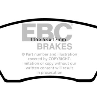 DP1903 EBC Ultimax Front Pads Caliper-TRW NISSAN