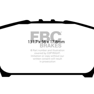 DP1901 EBC Ultimax Front Pads Caliper-TRW HONDA