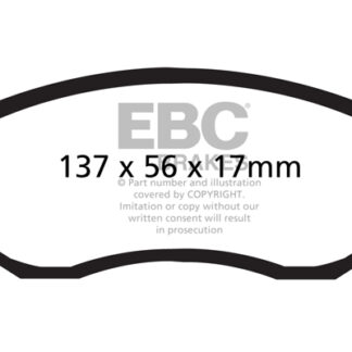 EBC Ultimax Front Brake Pads OE Replacement Toyota GT86 Subaru BRZ