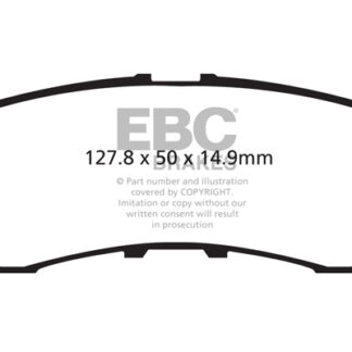 DP1876 EBC Ultimax Rear Pads Caliper-NA INFINITI