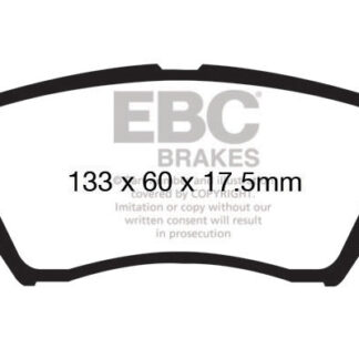 DP1874 EBC Ultimax Front Pads Caliper-NA HYUNDAI