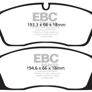 DP1871 EBC Ultimax Front Pads Caliper-ATE DODGE (USA)