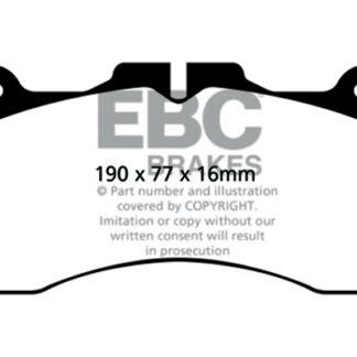 DP1867 EBC Ultimax Front Pads Caliper-Brembo LEXUS