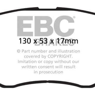 DP1866 EBC Ultimax Front Pads Caliper-NA HYUNDAI