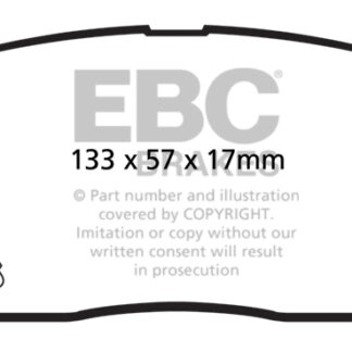 DP1863 EBC Ultimax Front Pads Caliper-NA HYUNDAI