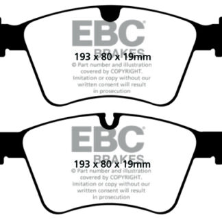 DP1860 EBC Ultimax Front Pads Caliper-NA MERCEDES-BENZ