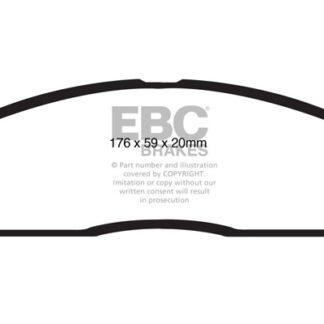 DP1843 EBC Ultimax Front Pads Caliper-NA FORD