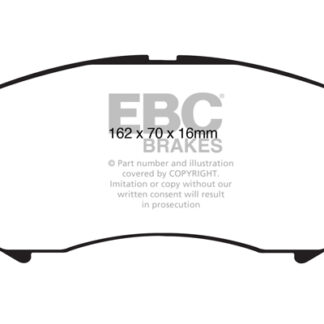 DP1828 EBC Ultimax Front Pads Caliper-NA CADILLAC