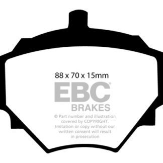 DP182 EBC Ultimax Front Pads Caliper-Lockheed VAUXHALL