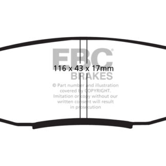 DP1816 EBC Ultimax Rear Pads Caliper-NA LEXUS