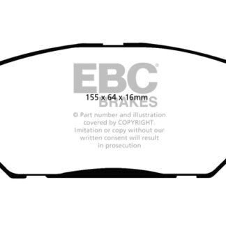 DP1813 EBC Ultimax Front Pads Caliper-NA HYUNDAI