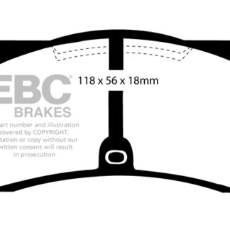 DP181 EBC Ultimax Front Pads Caliper-NA FIAT