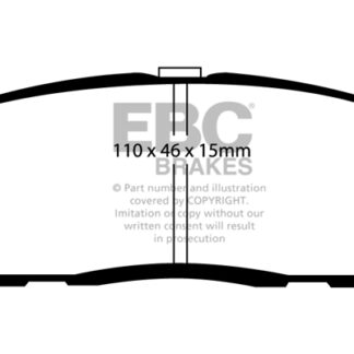 DP1797 EBC Ultimax Rear Pads Caliper-NA CHEVROLET