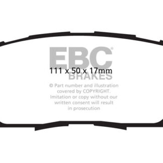 DP1795 EBC Ultimax Rear Pads Caliper-NA MAZDA