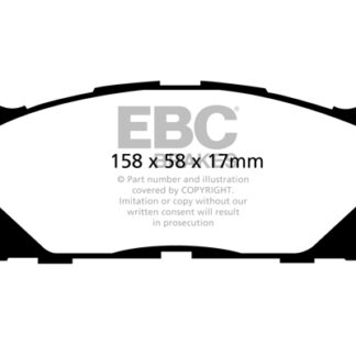 DP1790 EBC Ultimax Front Pads Caliper-NA TOYOTA