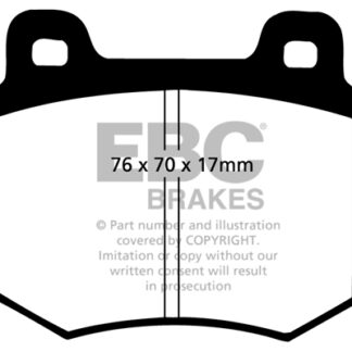 DP179 EBC Ultimax Front Pads Caliper-ATE AUDI