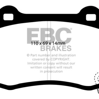 EBC DP1788 Ultimax Rear Pads Caliper-Brembo CHRYSLER (USA)