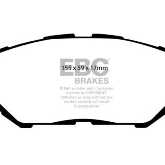 EBC Ultimax Front Brake Pads - OE Replacement - Lexus IS250 05-13