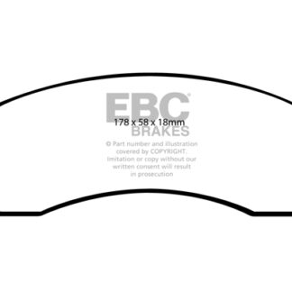 DP1761 EBC Ultimax Front Pads Caliper-NA CHEVROLET