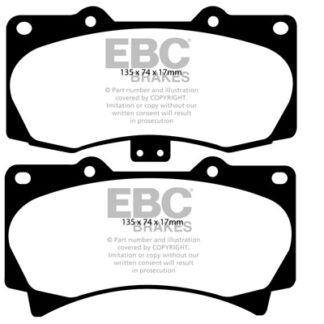 DP1759 EBC Ultimax Front Pads Caliper-NA HUMMER