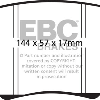 DP1750 EBC Ultimax Front Pads Caliper-Sumitomo CHEVROLET