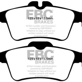 EBC Ultimax Rear Brake Pads - ford Focus ST MK2 2005 > 2011